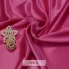 Tela satinada / Color liso seda traje antiguo Hanfu traje Tang Qipao ropa formal forro tela de satén de seda material