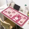 Serie Oso Fresa Creativo Lindo Pad de Escritorio Grande Engrosado Pad para Ratón de Juego Fuente de Fábrica Pad para Ratón