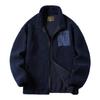 Chaqueta polar de otoño e invierno 2023 para exteriores, cárdigan para hombre, forro polar grueso de peluche, abrigo cálido de talla grande
