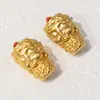 Arena madre verde oro antiguo método oro diy Wen jugar pulsera de cuentas pulsera colgante accesorios suministro al por mayor
