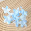 Cabeças de Flor de Lilás Simuladas para Fabricação de Flores para Prendedor de Cabelo, Adereços de Fotografia DIY, Acessórios Decorativos Feitos à Mão, Enfeites de Flor de Cerejeira