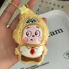 Lindo llavero de peluche con forma de estrella, colgante para bolso, regalo al por mayor