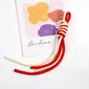 Pulseira Cordão de Nó Espiral Duas Cores Cordão para Celular Chaveiro Arco-Íris Masculino e Feminino Corda Anti-Perda para Celular Acessórios Venda por Atacado