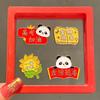 Panda de dibujos animados para ser no. 1 debe aprobar el broche cada examen examen de admisión a la universidad inspirador pequeño regalo pin insignia de estudiante hombres y mujeres