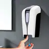 Atacado spot dispensador de sabonete líquido espumante manual 500ml dispensador de sabonete de cabeça única para pendurar na parede garrafa de álcool em gel plástico celular