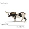 Simulação de fazenda PVC pequenos animais fazenda de aves de capoeira brinquedo simulação coelho gato gado cavalo ovelha galinha pato ganso modelo de cachorro