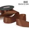 Fita de poliéster dupla face de 4 cm, material faça você mesmo, embalagem para presente de casamento, buquê, laço de bolo, cinta