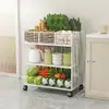 Estante de Almacenamiento de Verduras para Piso de Casa Cocina Cesta de Almacenamiento de Cebolleta Jengibre Ajo Balcón Pasillo Cesta de Almacenamiento de Frutas y Verduras Camote
