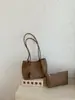 Nova bolsa feminina transfronteiriça, bolsa tote estilo retrô simples, bolsa de ombro casual de grande capacidade para o dia a dia com uma necessaire combinando