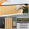Papel Tapiz Autoadhesivo 3D Estéreo Imitación Azulejo Madera para Paredes, Panel de Pared Impermeable, a Prueba de Humedad y Moho para Renovación de Paredes