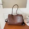 Bolso tote elegante transfronterizo para mujer, gran capacidad, estampado de cocodrilo, bolso cruzado de moda, práctico, ligero, adecuado para ir al trabajo, se puede llevar en la mano o colgar al hombro