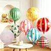 Estilo Coreano Ins Globo de Papel de Aluminio 4D Rayado Estrella 22 pulgadas Fiesta de Cumpleaños de Bebé Niños Performance Decoración de Dibujos Animados Arreglo