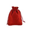 Saco de armazenamento com cordão transfronteiriço imitação de linho presente de Natal embalagem de doces cosméticos pente bolsa pequena de linho atacado