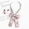 Corbata Rosa para Hombres y Mujeres con Estilo de Cremallera, Decoración de Camisa Casual Juvenil para Mujeres, Estilo K, Corbata Estilo JK Japonés