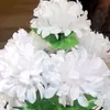 Flores Artificiales al por Mayor para Decoración Festiva y Decoración del Hogar, Ramo Pequeño de Crisantemo de Garra de Siete Cabezas, Arreglo de Flores Artificiales al por Mayor