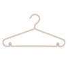 Percha de plástico Huajia sin costuras, con esquinas anti-hombros, para ropa de adultos, ideal para el hogar, con bolsillos de estilo nórdico.