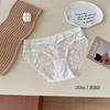 Padrão de Bordado Francês ~ Renda Fina Sexy que Cobre o Quadril ~ Calcinha Sexy Doce e Pura Feminina