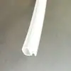 Tira para Puerta de Vidrio de Ducha, Tira Transparente de PVC Sellada, Tira Retenedora de Agua, Tira Anticolisión, Accesorios de Baño