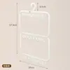 Cabide infantil multi-clip, ferramenta de armazenamento multi-camadas para guarda-roupa doméstico, varal multifuncional para meias de bebê, cabide
