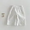 Camiseta Feminina com Manga Bufante 2026 Novo Verão Estilo Coreano Doce Renda Boneca Camisa Top de Verão Infantil