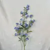 Sino de Vento Grande de 3 Hastes Decoração de Casamento Sino para Poses Fotográficas Fileira de Flores Campanula Exibição Doméstica