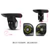Accesorios para ruedas de equipaje directos de fábrica rueda universal de fondo plano para equipaje rueda universal para caja de PC