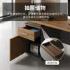 Escritorio de Personal Escritorio de Jefe Escritorio Simple Moderno Escritorio con Cajón para Supervisor Gerente Escritorio de Oficina para Empleado Combinación de Escritorio y Silla