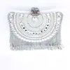 Comercio exterior al por mayor Bolso de mujer Bolsa de cosméticos europea y americana de moda Bolso de noche con incrustaciones de diamantes bolso cruzado bolso de noche bolso de mano para banquetes