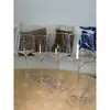 Copa Cuadrada Dos Copas de Vino de Vidrio Borgoña Hechas a Mano Copa de Vino Tinto de Cristal de Alta Calidad Juego para el Hogar