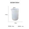 Taza medidora de silicona Elyang de 50 ml a 1000 ml, herramienta de moldeo de epoxi, taza medidora de líquidos con escala visual doble