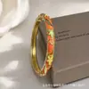 Pulsera de Estilo Chino Nuevo con Cruz, Jade Retro, Esmalte Cloisonné de Color, Goteo de Aceite, Versátil, Alta Gama, Lujo Ligero, Joyería de Mano