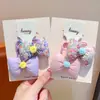 Gomas para el Cabello de Niña, Cuerdas para el Cabello de Bebé, Diademas de Tela que No Dañan el Cabello, Sujetadores de Cola de Caballo de Alta Elasticidad para Niñas, Accesorios para el Cabello para Niñas
