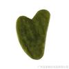 Rodillo de Jade Oliva Herramienta Gua Sha para Salones de Belleza y Centros de Bienestar, Palo de Masaje de Pies para Masaje de Meridianos