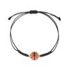 Pulsera Deportiva Tejida de Hilo de Miel de Venta Caliente Transfronteriza para Hombre, Pulsera de Fútbol Baloncesto, Pulsera de Regalo para Fiesta de Fans, Ajustable