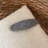 Presilhas BB ovais e retangulares com bolinhas, simples e fofas, para outono e inverno, presilhas de franja doces de nicho, presilhas de franja, presilhas laterais, acessórios de cabelo