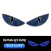 Luz Dinámica para Ojos de Coche Luz Decorativa LED Ojo de Diablo Luz de Expresión Pantalla para Ventana Trasera de Coche Estilo Universal
