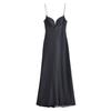 Atacado Comércio Exterior Novo Vestido de Verão Feminino Estilo Europeu e Americano Moda Feriado Textura de Seda Alça Fina 2968052