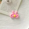 Zuecos Pequeños de Resina para Bricolaje Accesorios Lindos de Globo con Lazo Hebilla de Flor Imán para Nevera Decoración de Coche Llavero