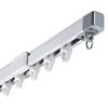 Riel para Cortina Montado en Techo Retráctil Lateral Silencioso Riel Suave Aleación de Aluminio Caja para Cortina Barra de Cortina Amazon Transfronterizo
