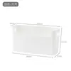 Caixa organizadora simples de parede para organizar itens dentro das portas de armários de cozinha, rack de armazenamento para itens diversos de banheiro e vaso sanitário