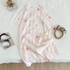 Algodón de Nube Verano Nuevo Estilo Estilo Ins Lindo Dibujos Animados Pijama de Mujer Manga Corta Shorts Suelto Casual Ropa de Casa para Mujer