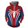 Ropa periférica de traje espacial para nuevos productos transfronterizos, sudadera con capucha de impresión digital, sudadera de anime para cosplay