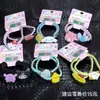 HelloKitty Sanrio Elástico de Cabelo Corda de Cabelo Rotativa Cão Gui Kulomi Fofo Tendão de Borracha Elástico de Cabelo para Casal