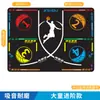 Almofada de treino de basquete equipamento de treino controle de bola drible boneco parede de proteção obstáculo cobertor de casa