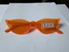 Gafas de Sol Transfronterizas 2026 Estilo Europeo y Americano Gafas de Sol Cat-Eye Únicas Color Caramelo Estilo Callejero Gafas de Sol Cat-Eye Irregulares Europeas y Americanas