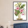 Ponto cruz feliz 99 sala de estar de fada Yunshang pintura decorativa de flor pequena bordado auto-bordado kit de material faça você mesmo entrega