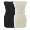 Conjunto de Três Peças Feminino Cardigã Tomara-que-caia de Outono Inverno Calça Longa Justa Nova Cintura Definida Elegante Versátil Moda Suit