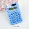 Calculadora Gatinho Desenho Animado Fofo Portátil Mini Portátil Escritório Estudante Aprendizado Pequeno Moda Computador