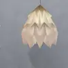 Abajur de lanterna de papel dobrável estilo Wabi-Sabi japonês, um design criativo para salas de estar, salas de jantar, quartos, escritórios, bares e cafés