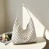 Bolso Tote de Puntos Simple para Mujer 2026 Nuevo Gran Capacidad Bolso de Hombro Único Moda para Viajes Bolsos de Diseño de Nicho